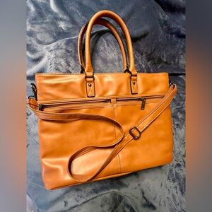 NWOT laptop bag brown